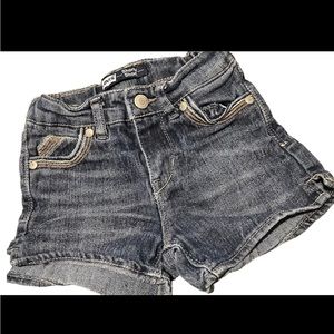 Girls Levi Shorty Shorts